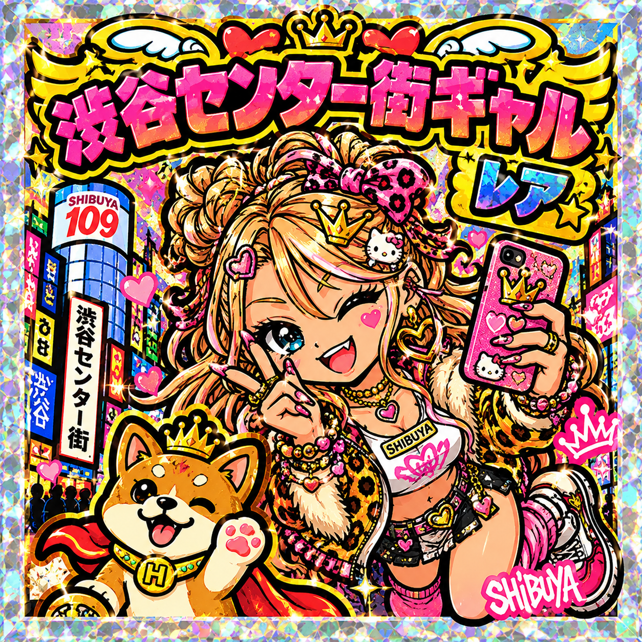ギャルのレアシール